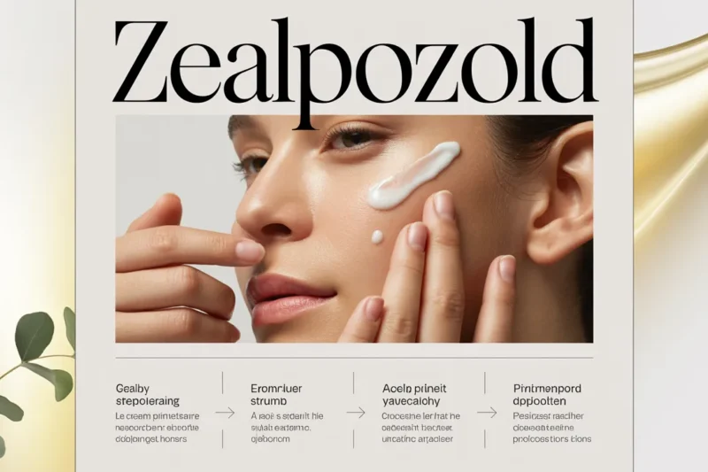 How to Apply Zealpozold Product for Optimal Skin Transformation