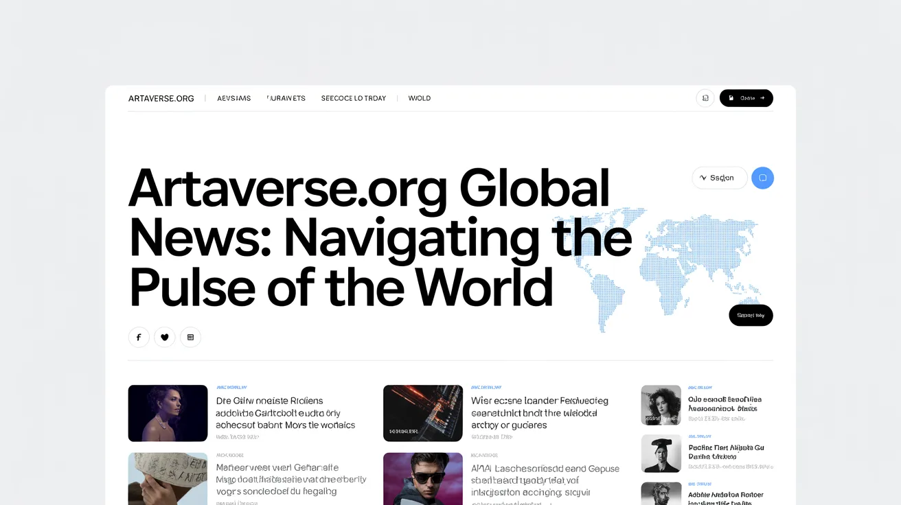 Artaverse.org Global News: Navigating the Pulse of the World